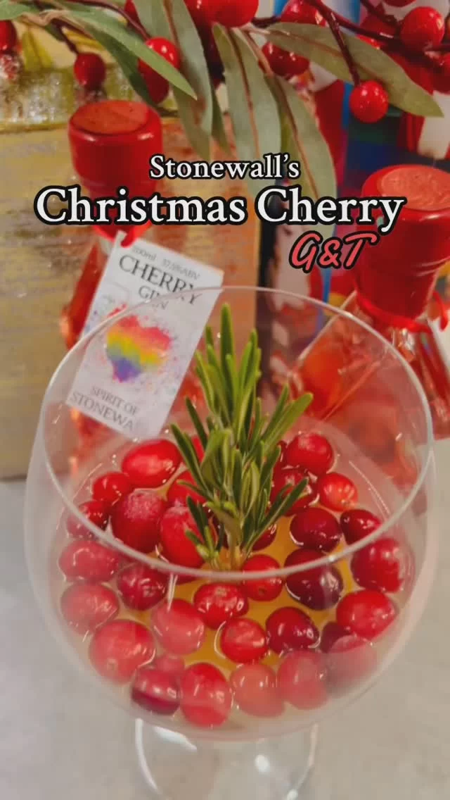 Festive G&T 🎄pimp up your gin & tonic this Christmas! 

Using Stonewall Cherry gin which is purchased in a Christmas Tree shapped bottle and mixed with a premium tonic! Not only does this gin and tonic look the festive part but it tastes devine also! 🎄🍒 

🍸 
- 50ml Stonewall Cheery Gin 
- 150ml Tonic Water

#christmas #cocktail #christmascocktail #fyp #drinktok #cocktails #cocktailrecipe  #christmasdrinks #xmasdrinks #easyrecipe